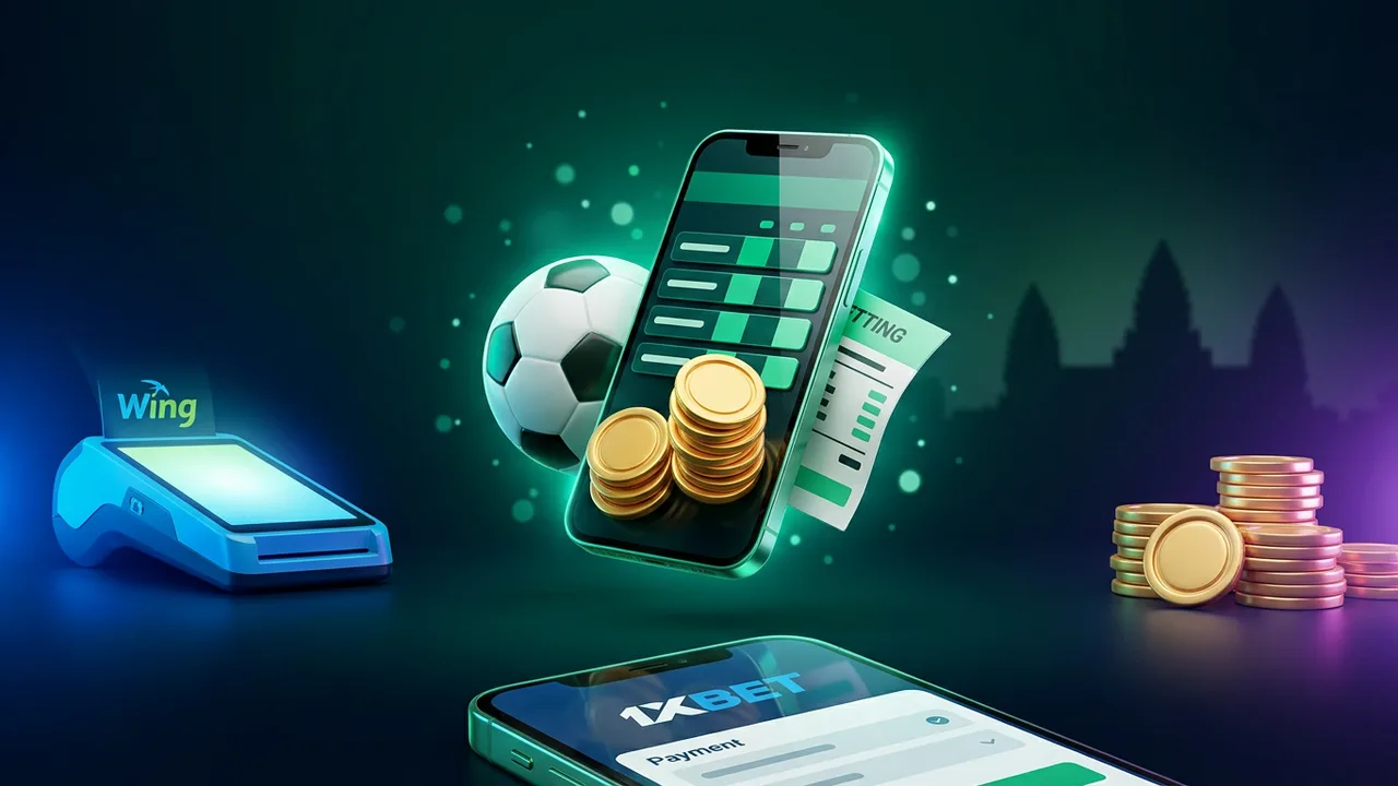 1xbet Wing — ដាក់ប្រាក់ 1xbet តាម Wing Bank